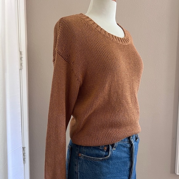 Paige Bea Metallic Camel Knit - Picture 2 of 7